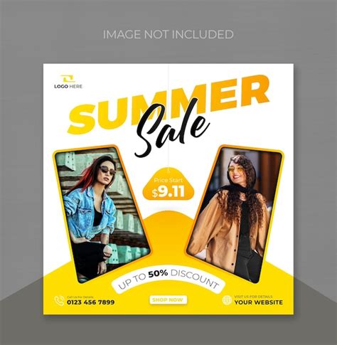 Premium Psd Fashion Sale Social Media Post And Web Banner Design Template