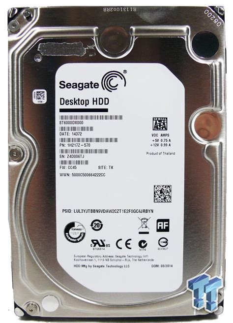 Seagate Desktop HDD ST6000DX000 6TB HDD Review