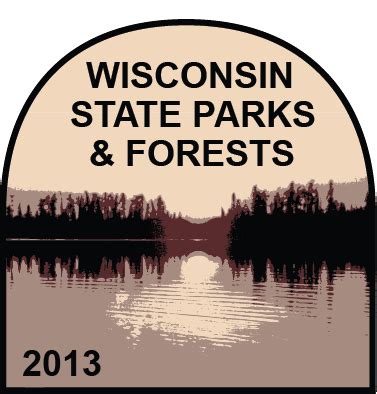 Daniel's Graphic Design Portfolio: Wisconsin State Park Sticker