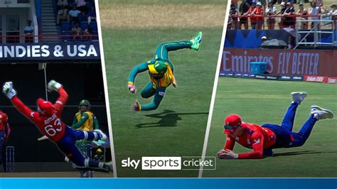 T20 World Cup England And South Africa Showcase Incredible Fielding