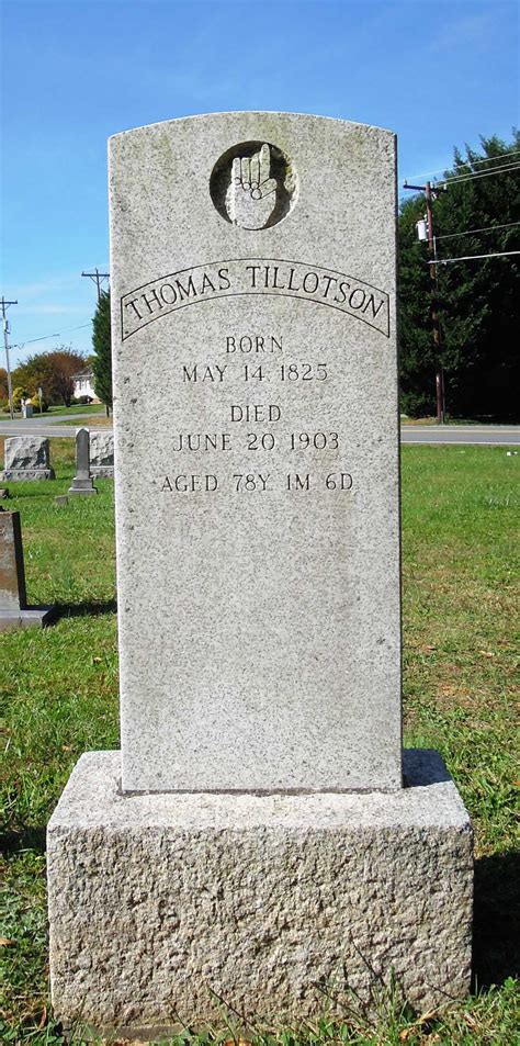 Pvt Thomas Tillotson 1825 1903 Mémorial Find A Grave