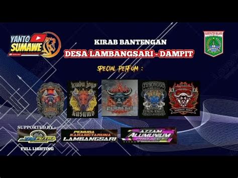 KIRAB Lima GROUP BANTENGAN DESA LAMBANGSARI MAJANG TENGAH DAMPIT