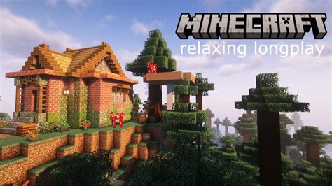 Taiga Brick Cottage Minecraft Relaxing Longplay No Commentary Youtube