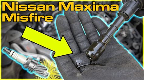 2010 Nissan Maxima Misfire P0300 Bad Ignition Coils Spark Plugs