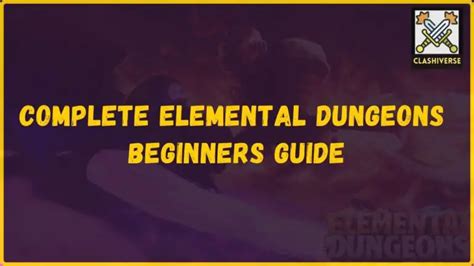 Roblox Elemental Dungeons Beginners Guide (2025)