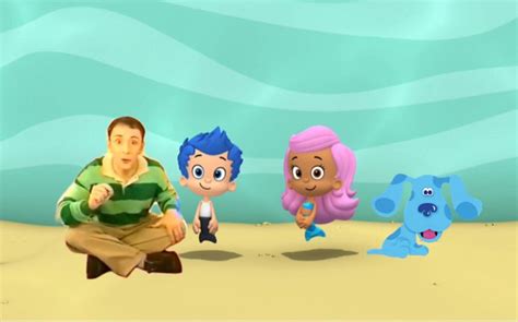 Nick Jr Crossover Bubble Guppies And Blues Clues Blues Clues Blue | The ...