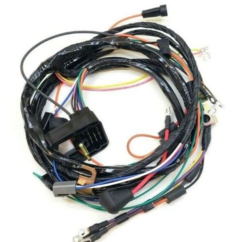 Engine Wiring Harness 1972 Chevelle El Camino Monte Carlo 396 402 454 Gauges Mt Ebay