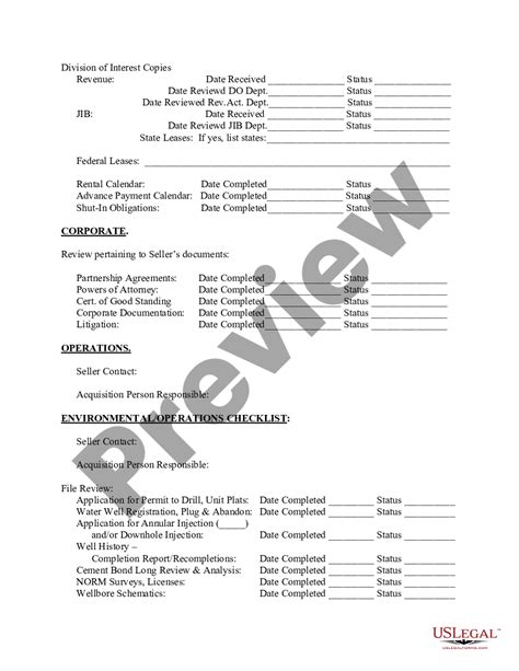 Acquisition Checklist Merger Checklist Template Us Legal Forms