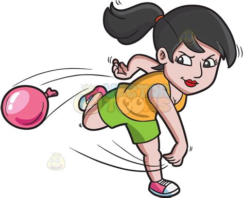 Water Balloon Toss Clip Art