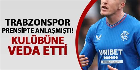 Trabzonspor Ile Prensip Anla Mas Na Varm T Ngiliz Oyuncu Kul B Ne