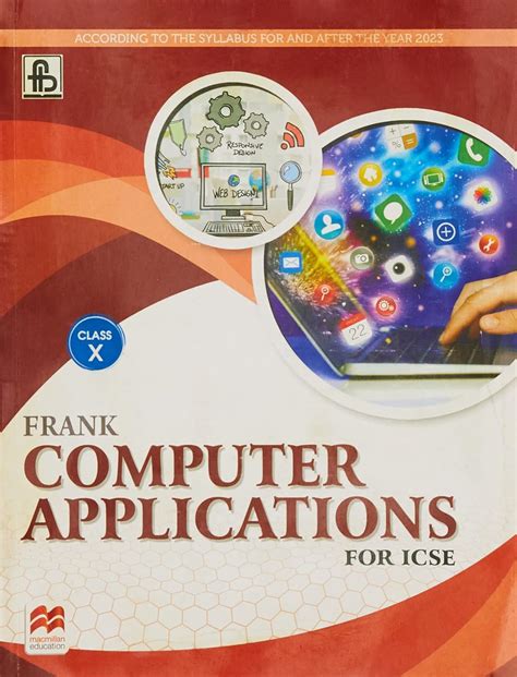 Buy Frank Computer App Icse 2023 Class 10 Book Online At Low Prices In India Frank