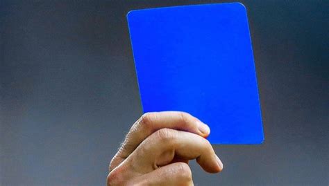 Ifab Plantea Implementar La Tarjeta Azul En El Fútbol ¿para Qué Sirve