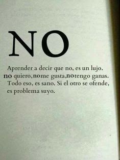 Las Mejores 9 Ideas De Saber Decir NO Decir No Aprende A Decir No