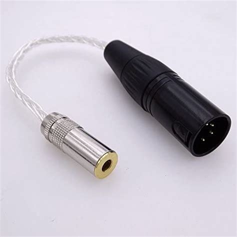 Cm Cores Silver Plated Cable Pin Pin Xlr Male Balanced To Mm