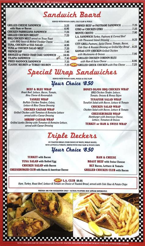 Menu at Camp Hill Diner, Camp Hill, Simpson Ferry Rd