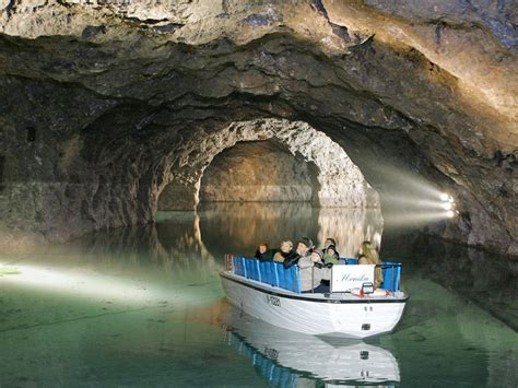 Seegrotte Hinterbrühl Austria the biggest underground lake in Europe