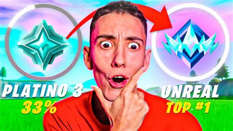 ROAD TO UNREAL En RANKEDS SOLITARIO De FORTNITE OG RANGO PLATINO