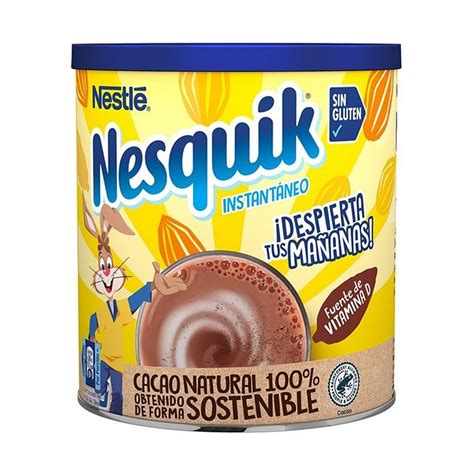 Pack 6 Uds Nesquik Cacao Soluble Instantáneo Sin Gluten 780 Gr