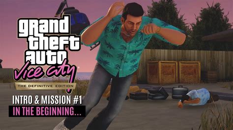 Gta Vice City The Definitive Edition Intro Mission In The