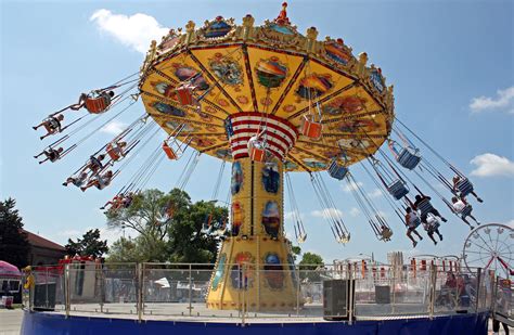 Illinois State Fair Carnival Midway Randy Von Liski Flickr