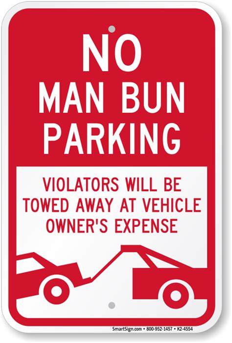 Funny Parking Signs - Humorous Parking Signs