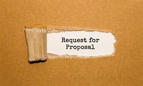 Request For Proposal Rpf Rfp Document Rfp Consulting