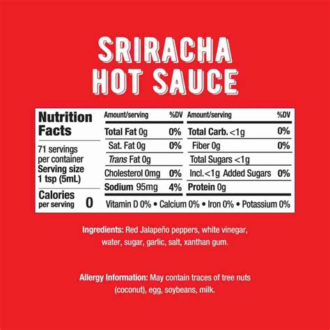 Melindas Sriracha Hot Chili Sauce Food E Concepts