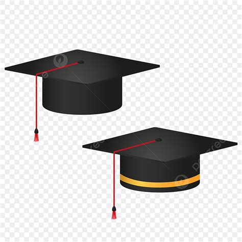 Black Graduation Hat Clipart Transparent Png Hd Simple Graduation Hat