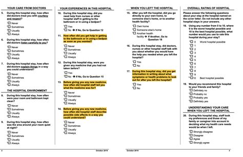 Solved Using The Hcaphs Patient Satisfaction Survey