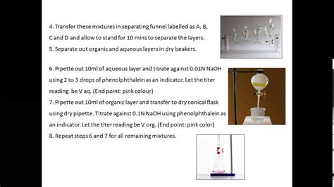 Determination Of Partition Coefficient Of Benzoic Acid Between Benzene