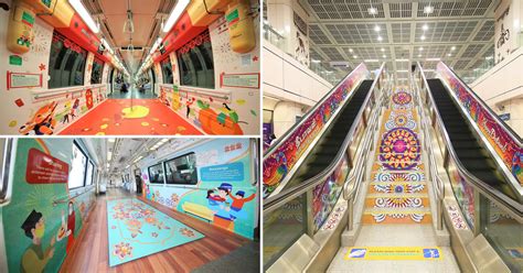 6 Times When Mrt Trains And Stations Were Uniquely Themed In 2021 A