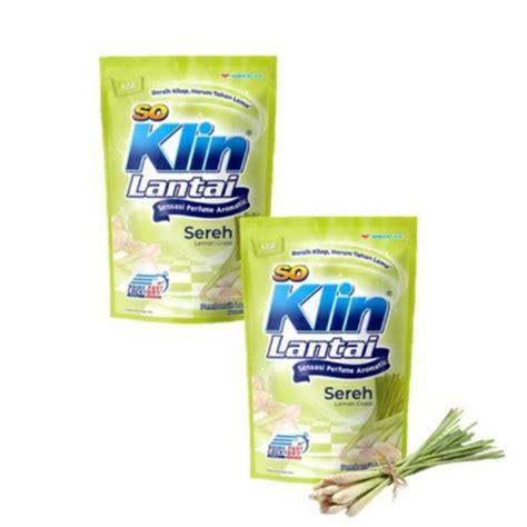 Jual Soklin Lantai Sachet Sereh Ml S Soklin Lantai Renceng