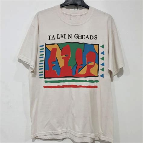 Talking Heads Band 90s White Short Sleeve Unisex T Shirt Walmart