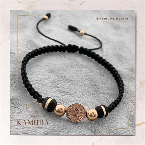 Pulsera artesanal oro 18k herraje San Benito Kamuba Joyería Oro 18k