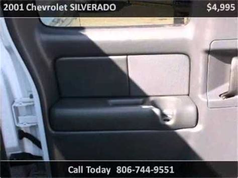 2001 Chevrolet SILVERADO Used Cars Lubbock TX YouTube