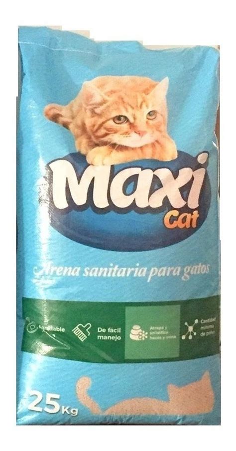 Arena Para Gatos Maxi Cat Kg Env O Gratis