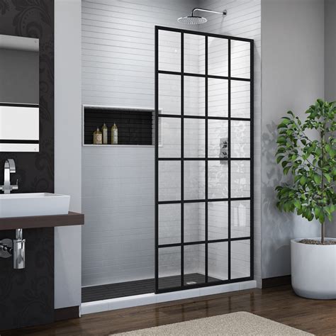 Shop Dreamline French Linea Toulon In W X In H Door Bathroom