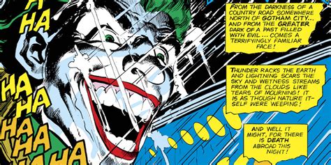 BATMAN 251 DENNY ONEIL And NEAL ADAMS On Bringing Back THE JOKER