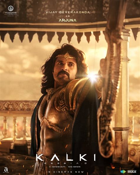 Poster Vijay Deverakonda As Arjuna From Kalki Ad