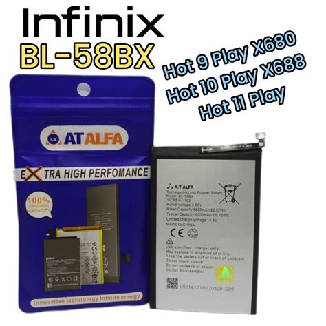 INFINIX BL BX L HOT PLAY X L HOT PLAY HOT PLAY ATALFA