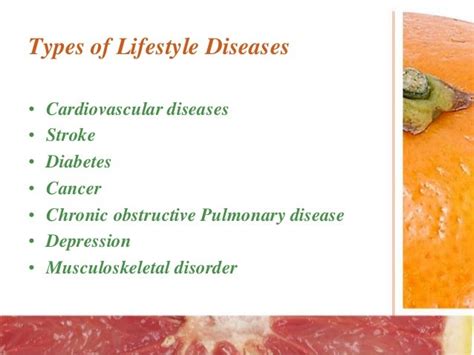 Lifestyle Diseases Examples Lifestyle Diseases Are Defined As Diseases ...