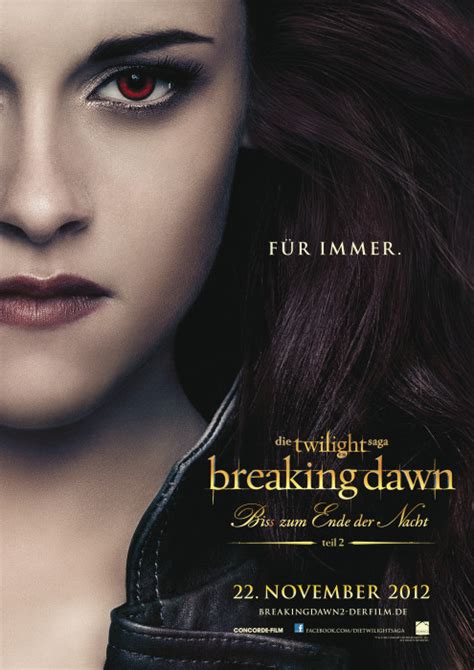 Filmplakat Breaking Dawn Bis S Zum Ende Der Nacht Teil