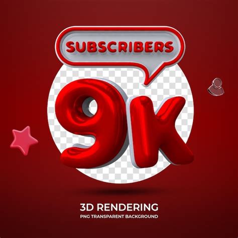 Premium PSD | Celebration 9k subscribers poster design for social media ...