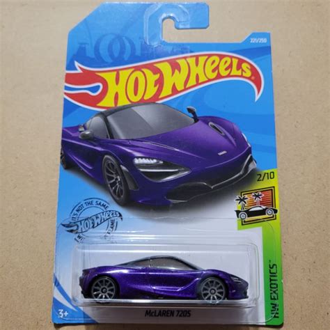Jual Hot Wheels Kemasan Kerut Tekuk Mclaren S Hw Exotics Purple Shopee Indonesia
