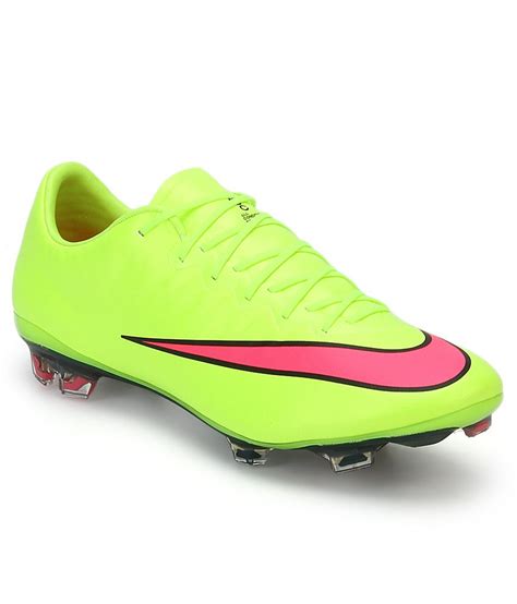 Nike Mercurial Vapor X Green Sports Shoes Price In India Buy Nike