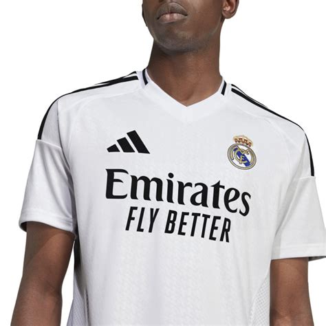 Maglia adidas Real Madrid Home Kit 2024 2025 Bianco Fútbol Emotion