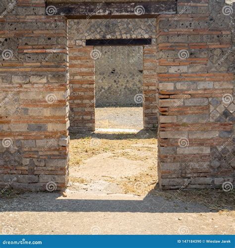 El Sitio Arqueol Gico Famoso De La Herencia De La Unesco De Pompeya