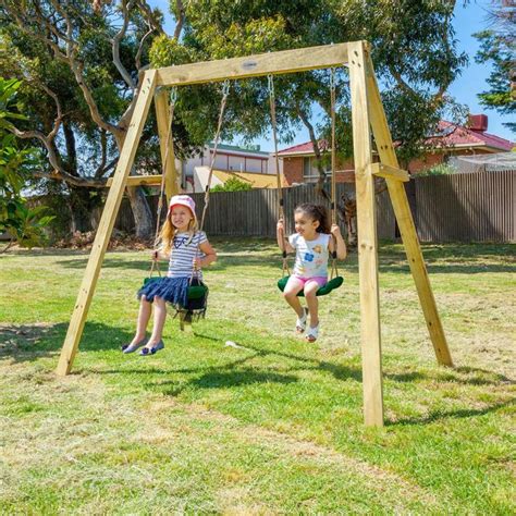 motueka double wooden swing max load kg  sold