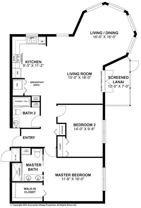 Floor Plans - Sunnyside Village