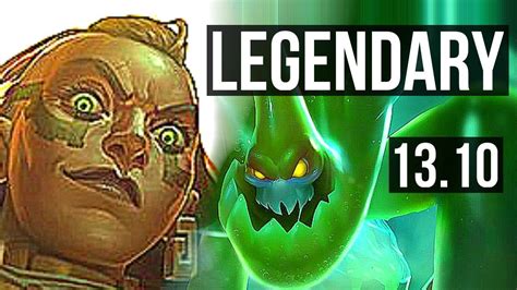 Illaoi Vs Zac Top 8 1 4 1200 Games Legendary Kr Master 13 10